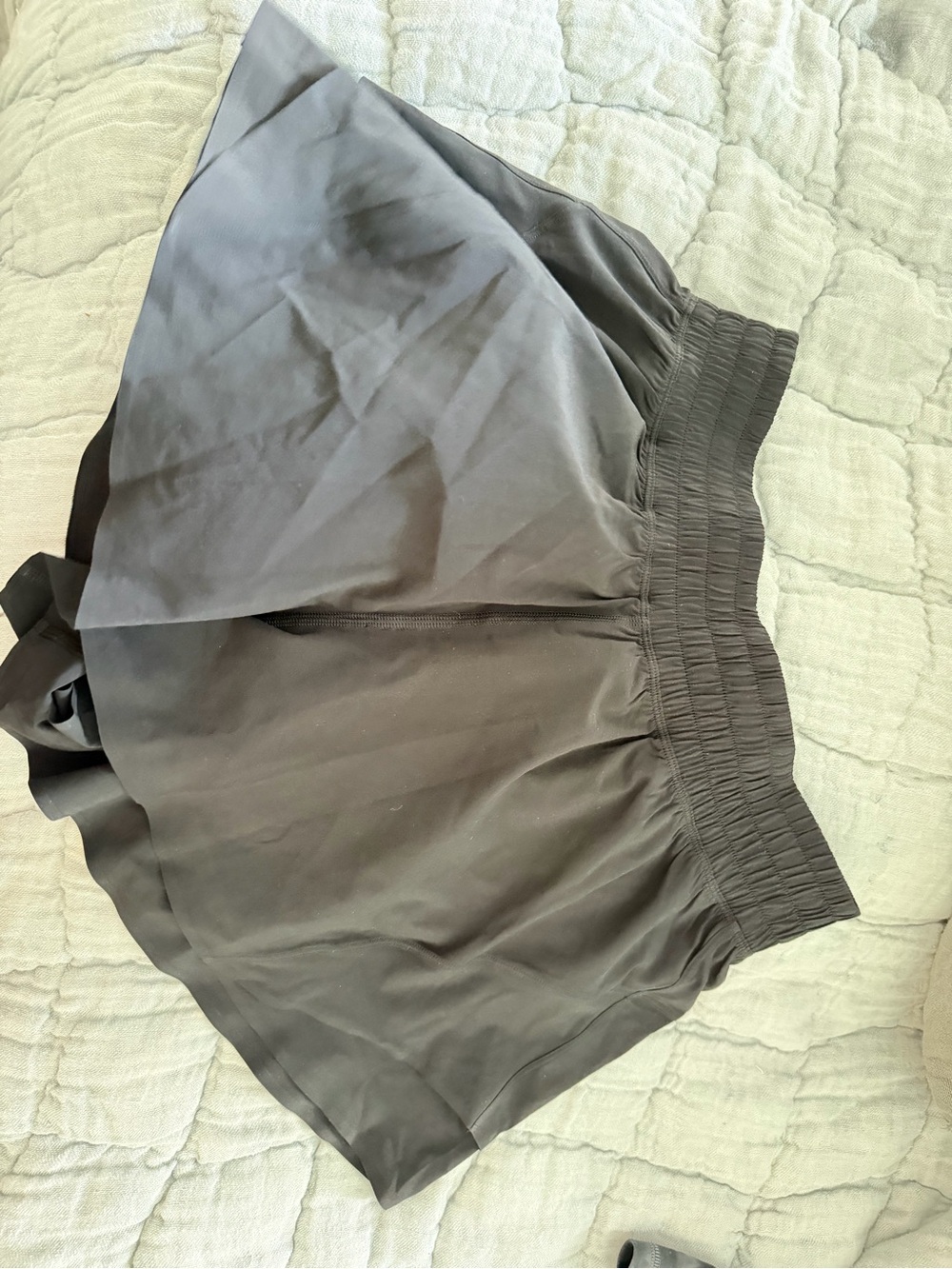 lululemon athletica Black Shake it out Shorts. Brand new just took the tags off